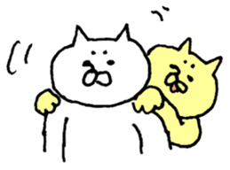 The cat which I drew 7 sticker #9197317