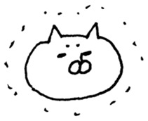 The cat which I drew 7 sticker #9197319