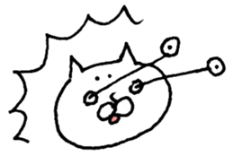 The cat which I drew 7 sticker #9197321