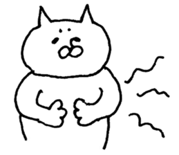 The cat which I drew 7 sticker #9197323