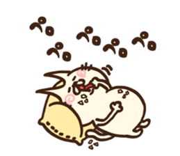 Ear pointed cat sticker #9197666