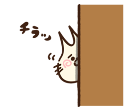 Ear pointed cat sticker #9197677