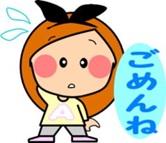 Along with the friendly girls sticker #9197734