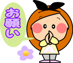 Along with the friendly girls sticker #9197741