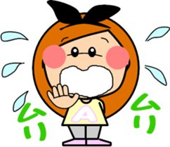 Along with the friendly girls sticker #9197744