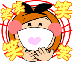 Along with the friendly girls sticker #9197755