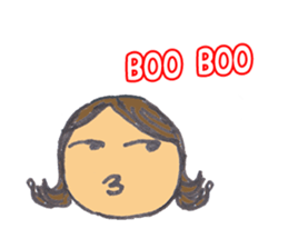 Daily conversation with my daughter sticker #9197993