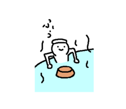 Japanese sticker of the cold season sticker #9198669