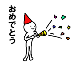 Japanese sticker of the cold season sticker #9198672