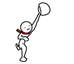 Japanese sticker of the cold season sticker #9198681