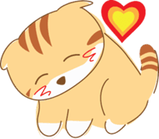 cat fuku01 sticker #9199130
