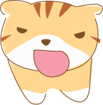 cat fuku01 sticker #9199144