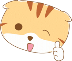 cat fuku01 sticker #9199146