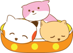 cat fuku01 sticker #9199151