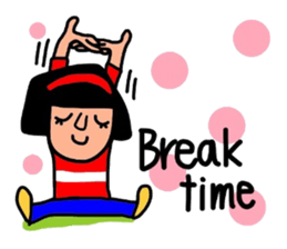 (English) It is daily life edition Hull. sticker #9199195