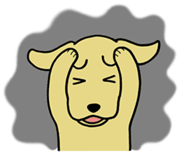 GOLDEN DOG 2 sticker #9199302