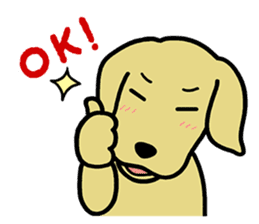 GOLDEN DOG 2 sticker #9199308