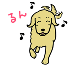 GOLDEN DOG 2 sticker #9199319
