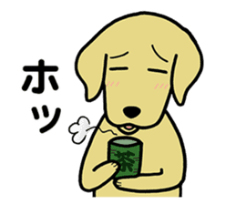 GOLDEN DOG 2 sticker #9199320