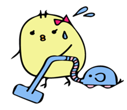 Chick Himepiyo 2 sticker #9199592