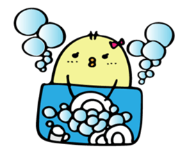 Chick Himepiyo 2 sticker #9199594
