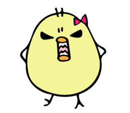 Chick Himepiyo 2 sticker #9199599