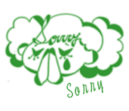 character bangs sticker #9199612