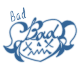 character bangs sticker #9199614