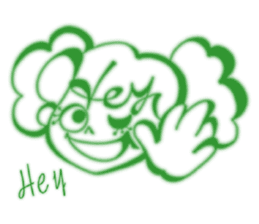 character bangs sticker #9199620