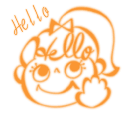 character bangs sticker #9199623