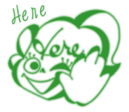 character bangs sticker #9199624