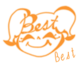 character bangs sticker #9199631