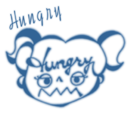 character bangs sticker #9199638