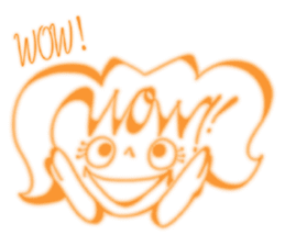 character bangs sticker #9199639