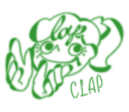 character bangs sticker #9199640