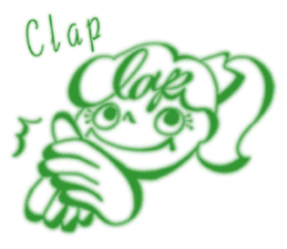 character bangs sticker #9199644