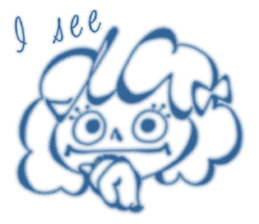 character bangs sticker #9199646