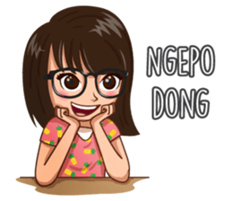 Hip Girl sticker #9199695