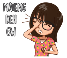 Hip Girl sticker #9199703