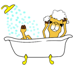 Bossy and cute dromedary Camel new sticker #9199988