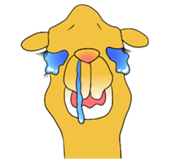 Bossy and cute dromedary Camel new sticker #9199990