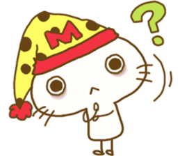 Nightcap Cat sticker #9200488