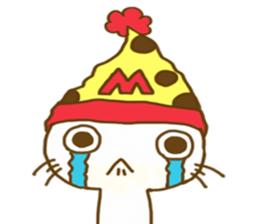 Nightcap Cat sticker #9200509