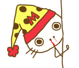 Nightcap Cat sticker #9200516