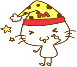 Nightcap Cat sticker #9200523