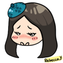 Rebecca Y sticker #9202080