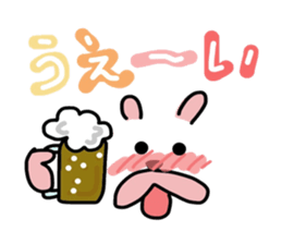 Conversation with cute face mark sticker #9203114