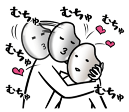 crazy riceman sticker #9204457