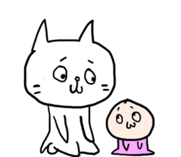 Cat&Baby sticker #9204587
