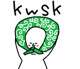 A mysterious mans Ver.4 sticker #9205127